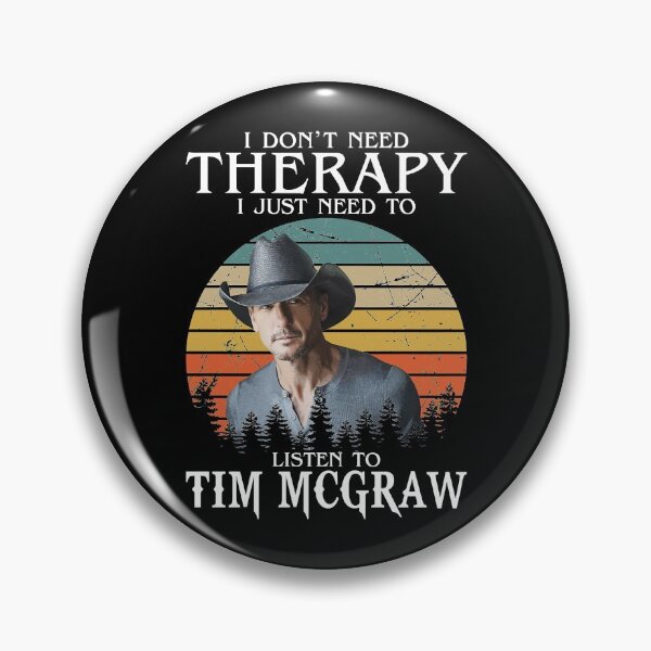 Item preview, I Don't Need Therapy I Just Need To Listen To McGraw designed and sold by ThaoPauline.