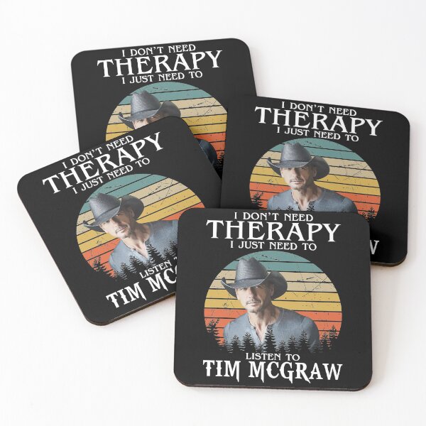 Item preview, I Don't Need Therapy I Just Need To Listen To McGraw designed and sold by ThaoPauline.