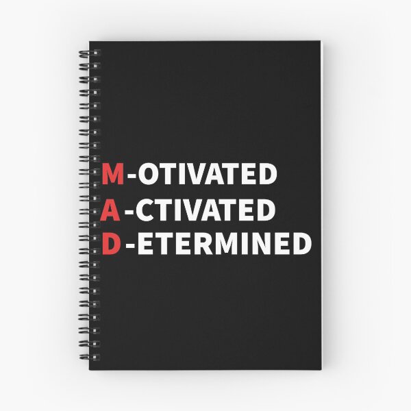 Item preview, Motivated, Activated and Determined designed and sold by JirfHend.