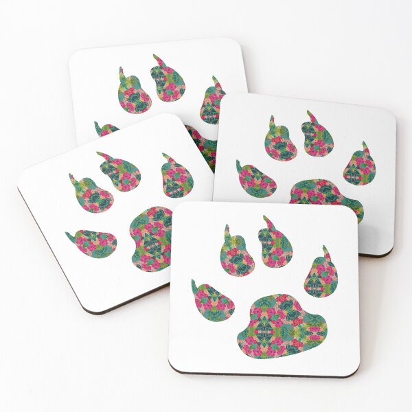 Item preview, Floral Patterned Dog Print designed and sold by 9N20.