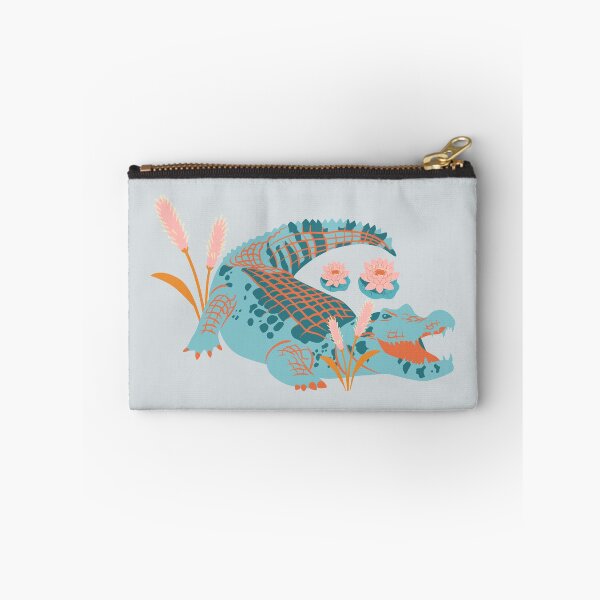 Item preview, Colorful Jungle - alligator and crocodile in swamp designed and sold by Verubi.