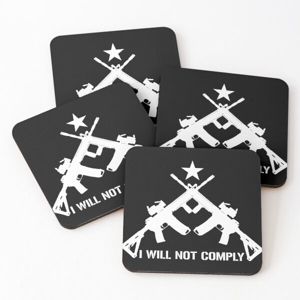 Item preview, I Will Not Comply 5 designed and sold by Prabakim.