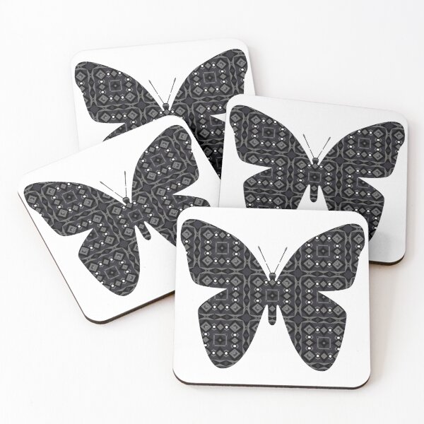 Item preview, Patterned Polynesian Black Butterfly designed and sold by 9N20.