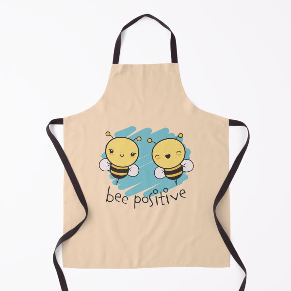 Item preview, Bee Positive Cute Kawaii Cartoon Bees  designed and sold by BobJolley.