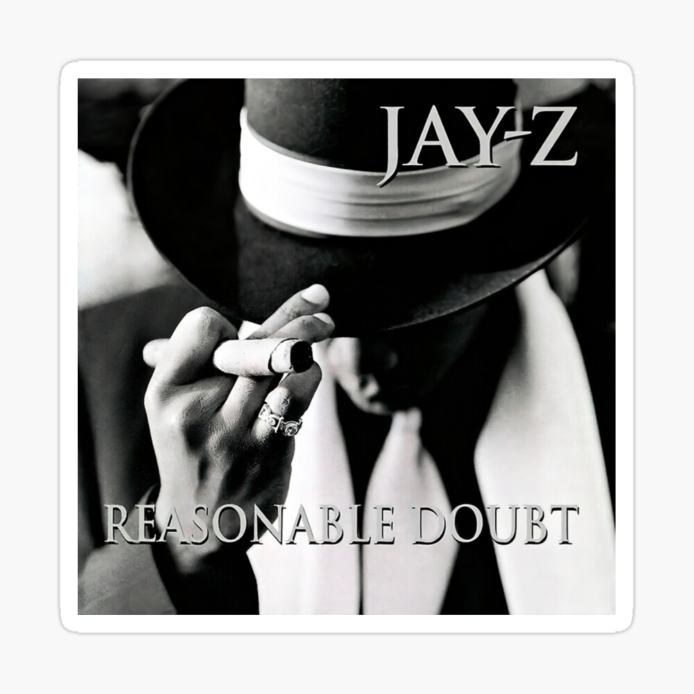 reasonable doubt jay z album art poster