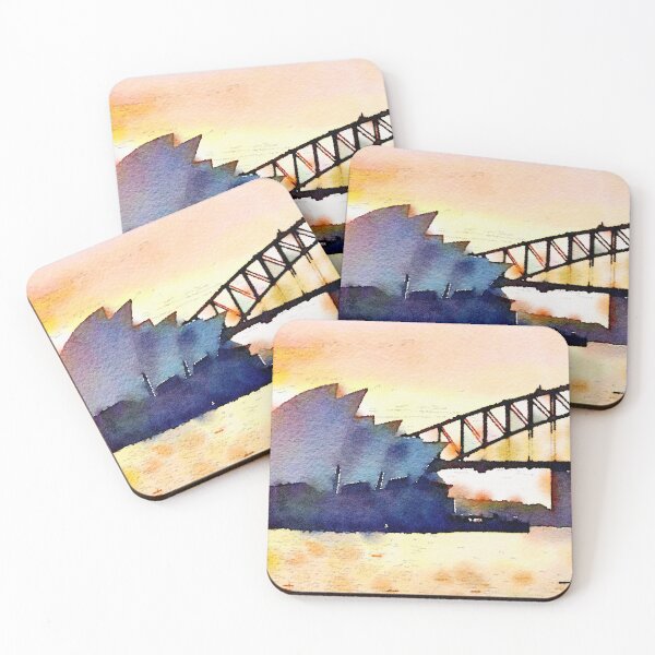 Item preview, Sydney Sunset designed and sold by Sjsmithartist.