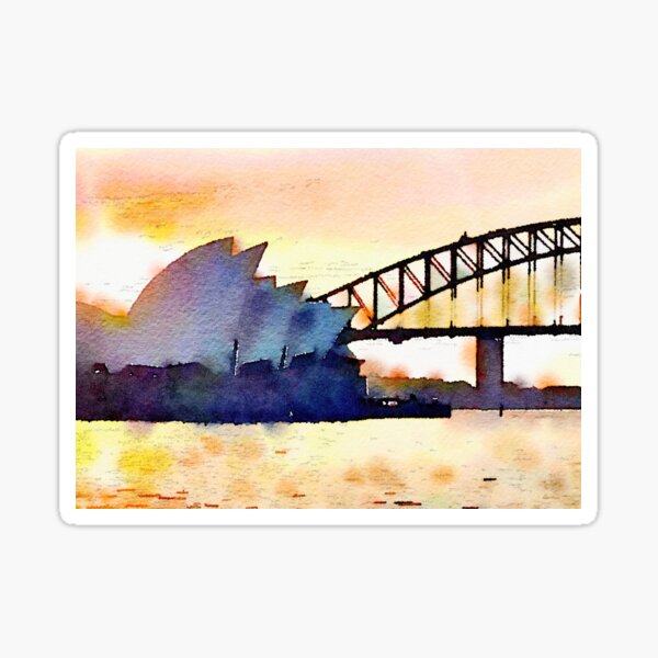 Sydney Sunset Sticker