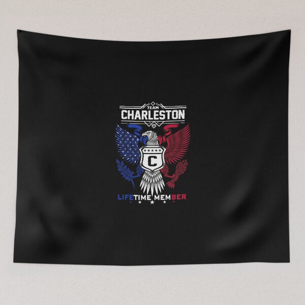 Item preview, Charleston Name T Shirt - Charleston Eagle Lifetime Member Gift Item Tee designed and sold by oersjacque.