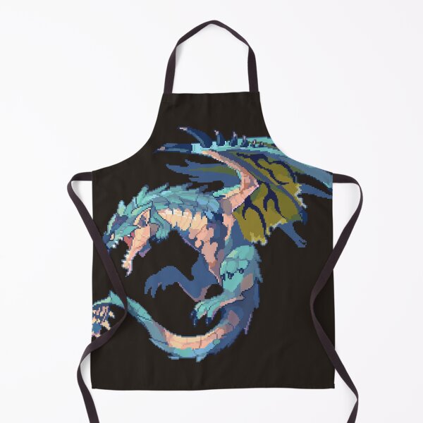 Item preview, Huntable blue dragon monster designed and sold by paperfinch.