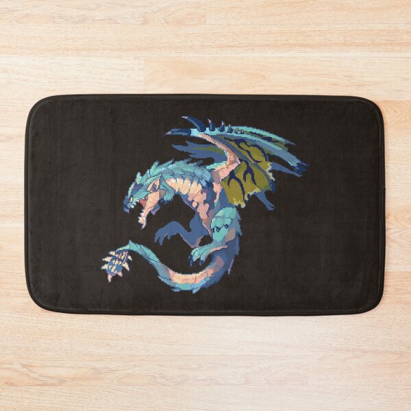 Item preview, Huntable blue dragon monster designed and sold by paperfinch.