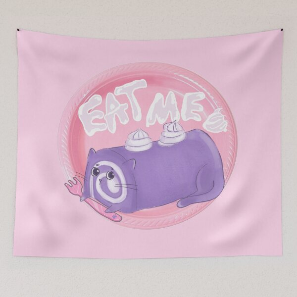 Item preview, Cat-Ube cake cat  designed and sold by Sweets-trolley.