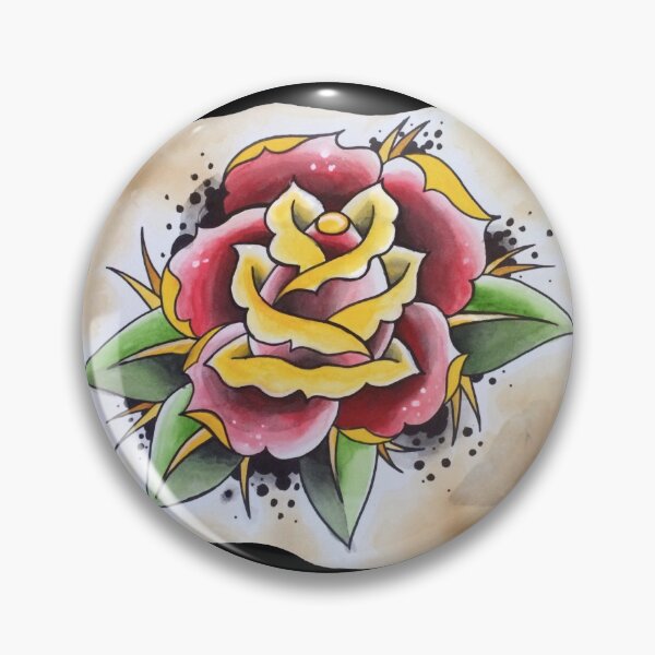 Item preview, Large Rose Tattoo Design designed and sold by Stacey Burt creative Designs.