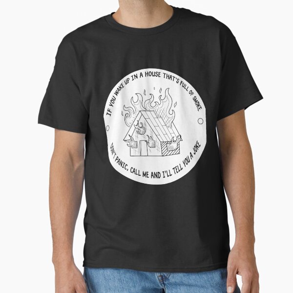 Item preview, House full of smoke line Inside - Bo Burnham designed and sold by BoBurnhamMusic.