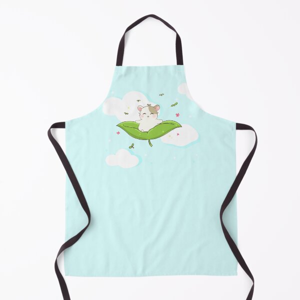 Item preview, Cute little hamster flying on a leaf designed and sold by Shalu Elysian.