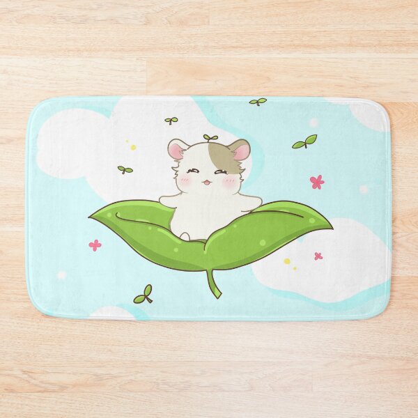 Item preview, Cute little hamster flying on a leaf designed and sold by Shalu  Elysian.
