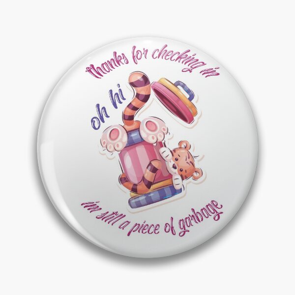Item preview, oh hi thanks for checking in im still a piece of garbage designed and sold by SaadEtta.