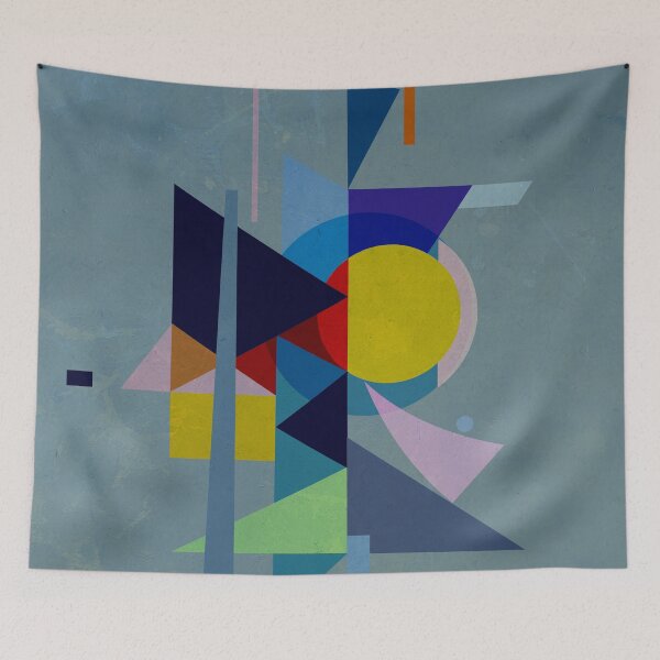 Item preview, Abstract composition - inspired by cubism designed and sold by korasi.
