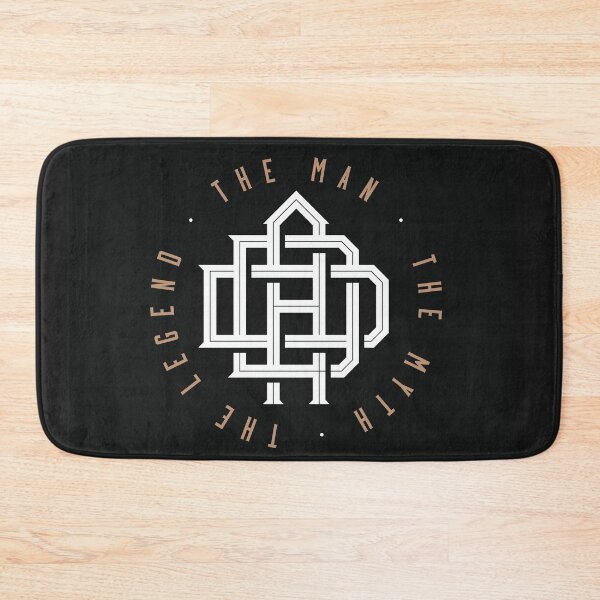 Item preview, Dad Man Myth Legend Dad Monogram Logo Emblem Design Black Background T-shirt Print Any Personal Gift Souvenir Fathers Day Father Birthday Illustration designed and sold by Peekonet.