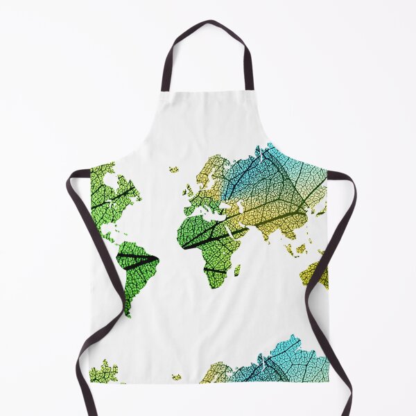 Item preview, Leaf World map designed and sold by Lee's Place.