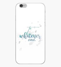 Throne of Glass: To whatever end. iPhone Case