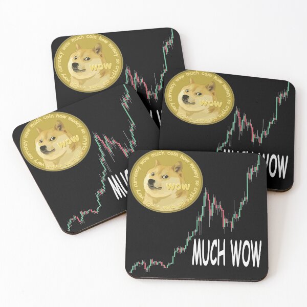 Item preview, DOGEcoin. Much wow! Optimised for dark merch. designed and sold by shaynetwright.