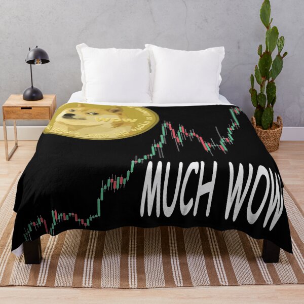 Item preview, DOGEcoin. Much wow! Optimised for dark merch. designed and sold by shaynetwright.