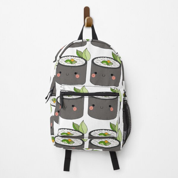 Item preview, Kawaii Sushi California Roll Adorable Cute Japanese Food Illustration designed and sold by SlushySushi.