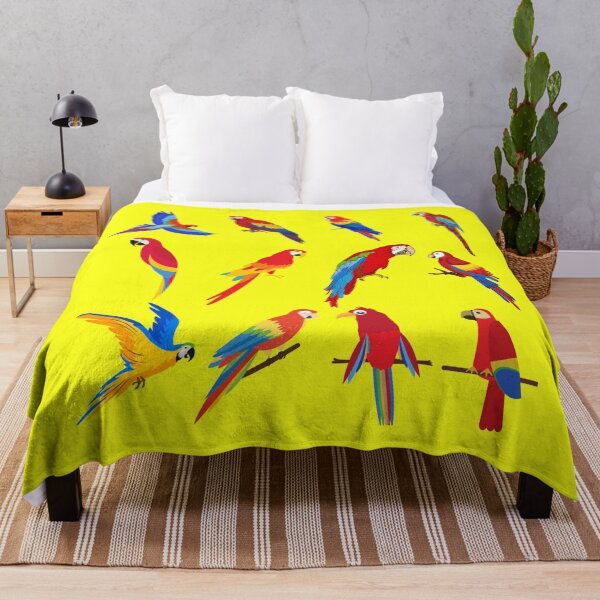 Item preview, Scarlet Macaw Parrots designed and sold by CreativeMansion.