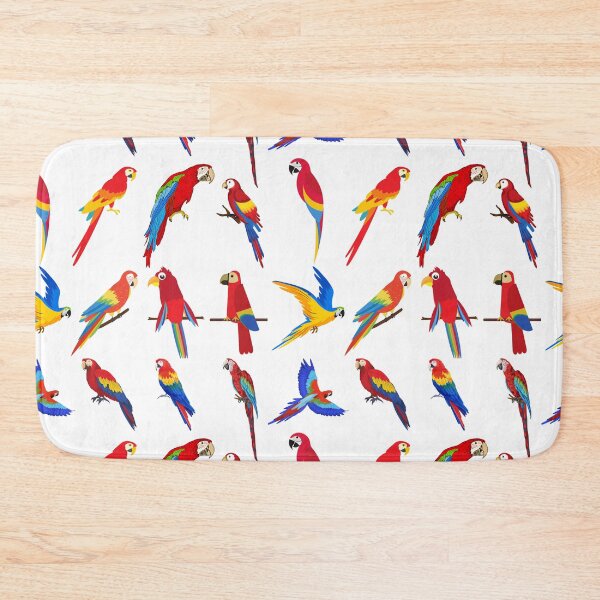 Item preview, Scarlet Macaw Parrots designed and sold by CreativeMansion.