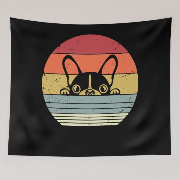 Item preview, Dog Retro Style French Bulldog designed and sold by hungtopnew.