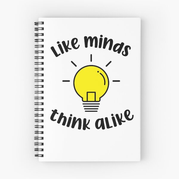 Item preview, Like minds think alike designed and sold by 4iman.