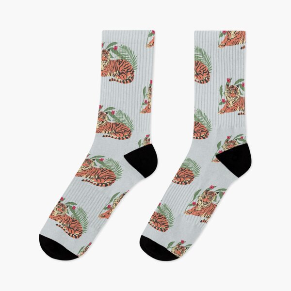Item preview, Colorful Jungle - Tiger between the leaves designed and sold by Verubi.
