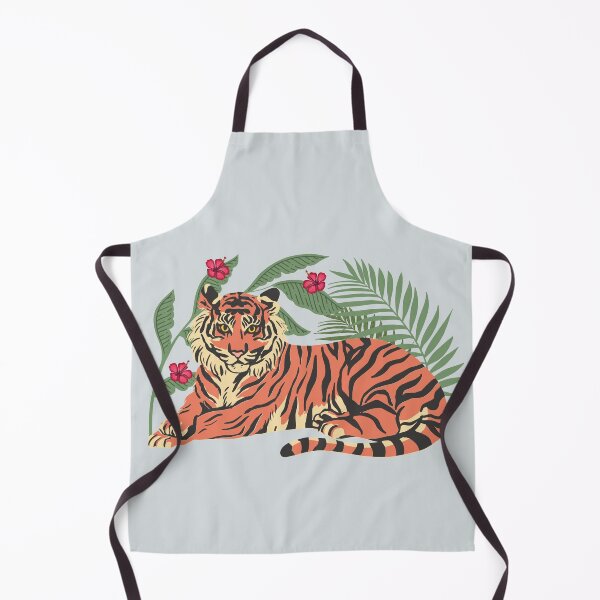 Item preview, Colorful Jungle - Tiger between the leaves designed and sold by Verubi.