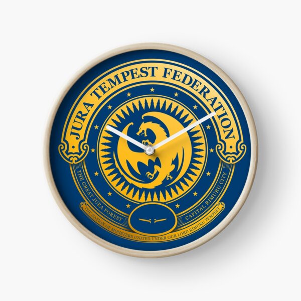 Jura Tempest Federation Seal Clock