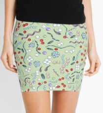 Microbiology pattern 2016 Mini Skirt