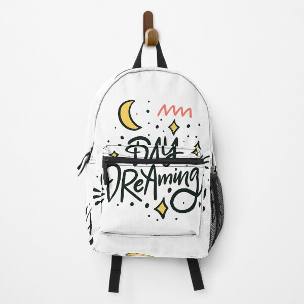 Item preview, Day Dreaming Hand Drawn Colorful Lettering Phrase Modern Calligraphy Vector Illustration designed and sold by Peekonet.