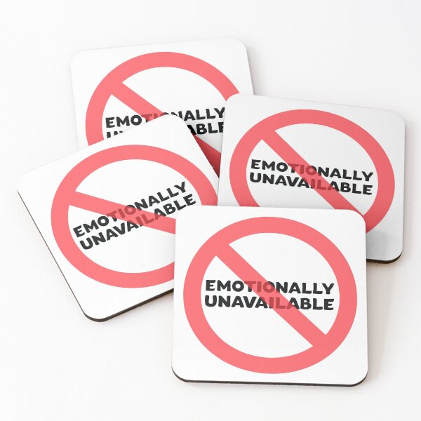 Item preview, Emotionally Unavailable designed and sold by soudaniet.
