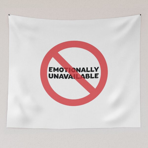 Item preview, Emotionally Unavailable designed and sold by soudaniet.