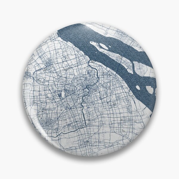 Item preview, Shanghai City Map of China - Coastal designed and sold by deMAP.