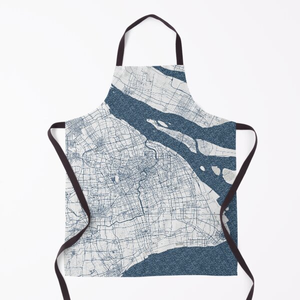 Item preview, Shanghai City Map of China - Coastal designed and sold by deMAP.