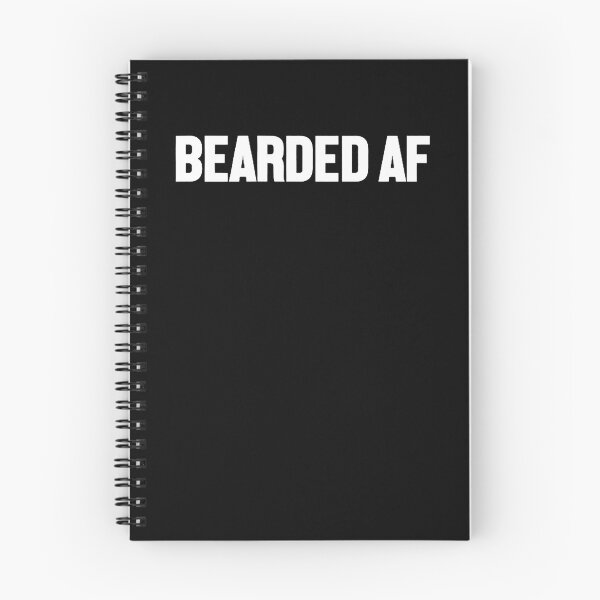 Item preview, Bearded AF designed and sold by clickmostro.