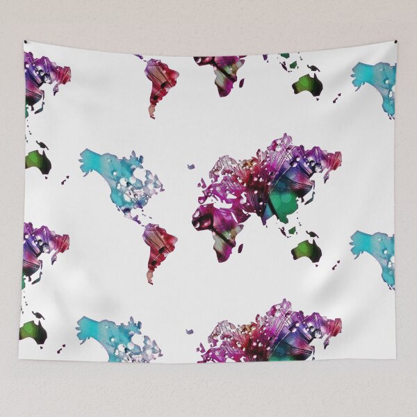 Item preview, Water drop World map designed and sold by Lee's Place.