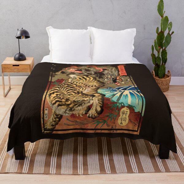 Aperçu de l'œuvre Dragon and Tiger by Utagawa Kuniyoshi créée et vendue par DragonXX.