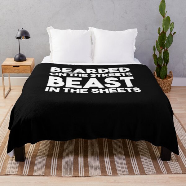 Item preview, Bearded On The Streets Beast In The Sheets  designed and sold by clickmostro.