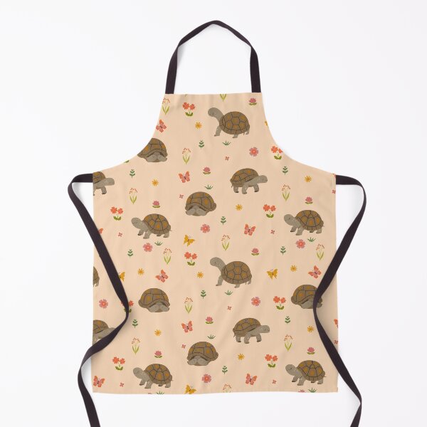 Item preview, pattern with cute land turtles designed and sold by burbura.