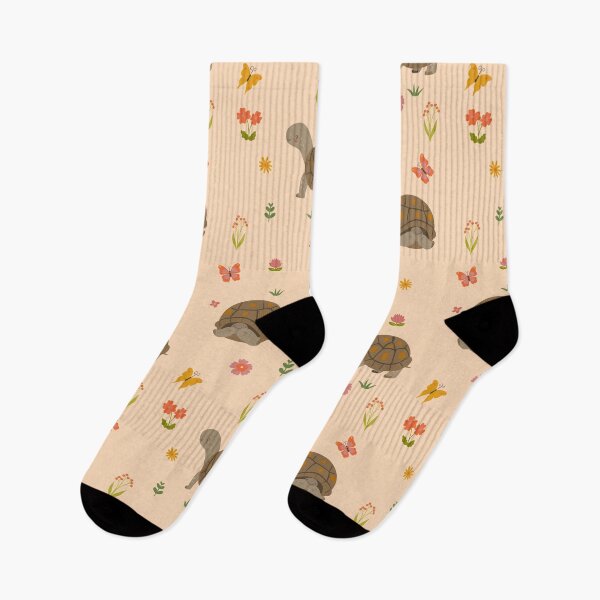 Item preview, pattern with cute land turtles designed and sold by burbura.