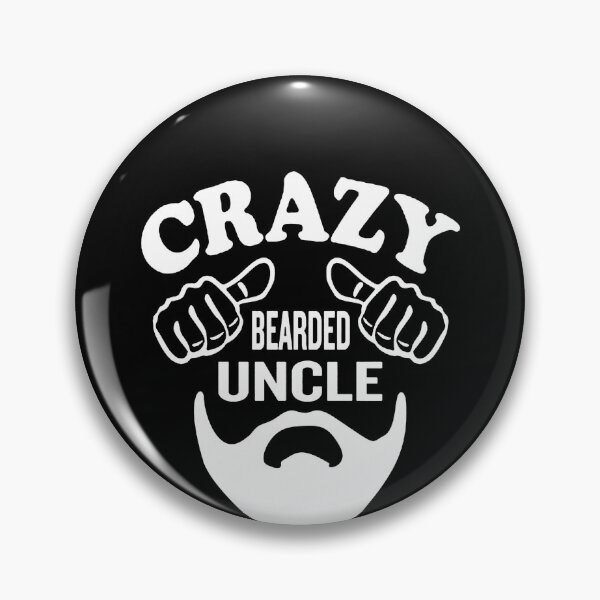 Item preview,  Crazy Bearded Uncle designed and sold by clickmostro.