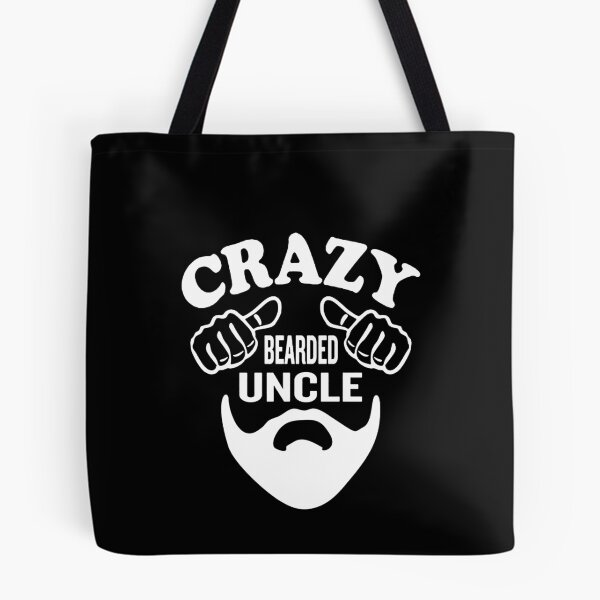 Item preview,  Crazy Bearded Uncle designed and sold by clickmostro.