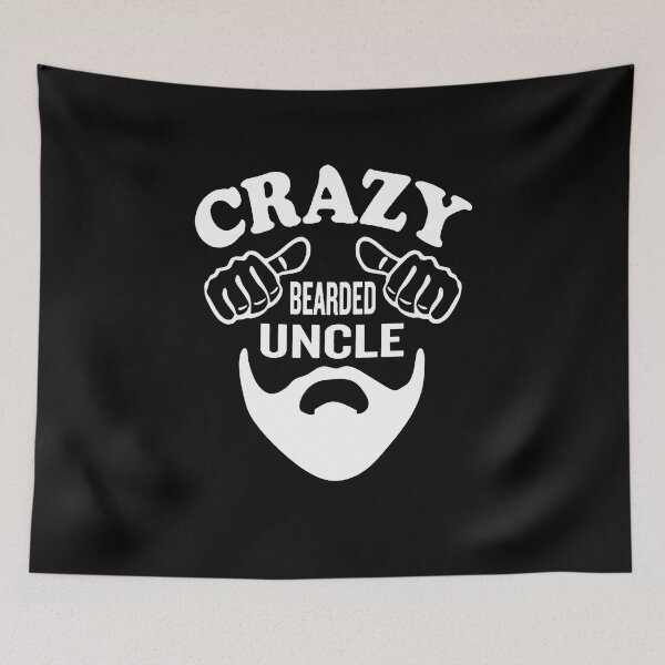 Item preview,  Crazy Bearded Uncle designed and sold by clickmostro.