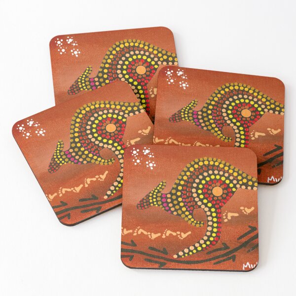 Item preview, Kangaroo in the Desert designed and sold by MickAndoDesigns.